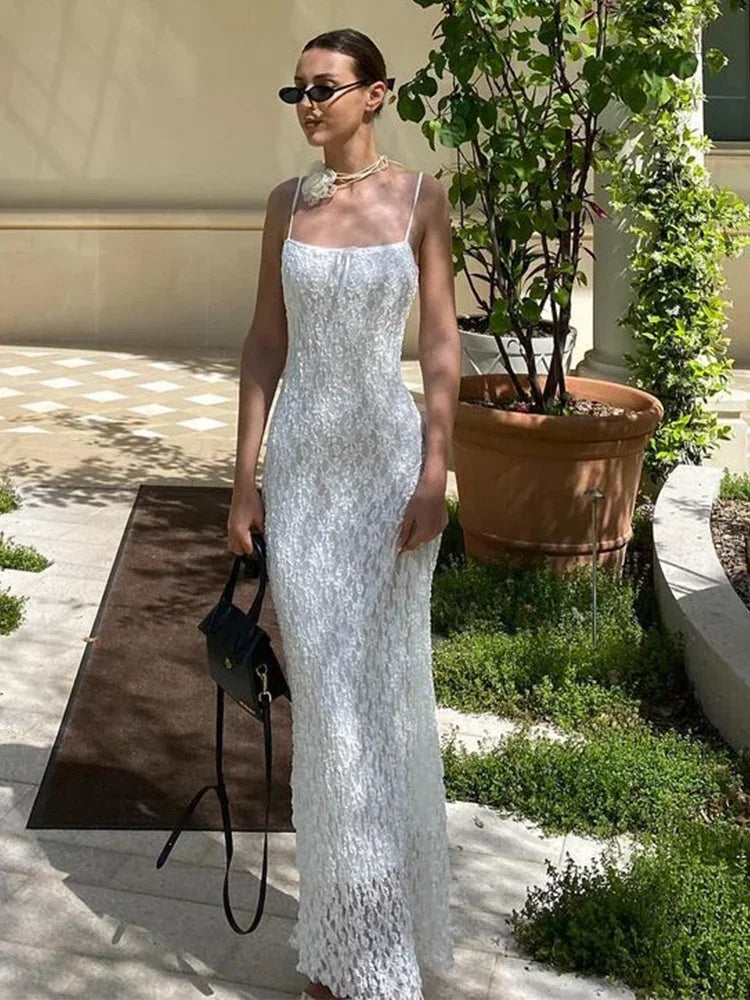 Debs Sexy Slim Lace Dress