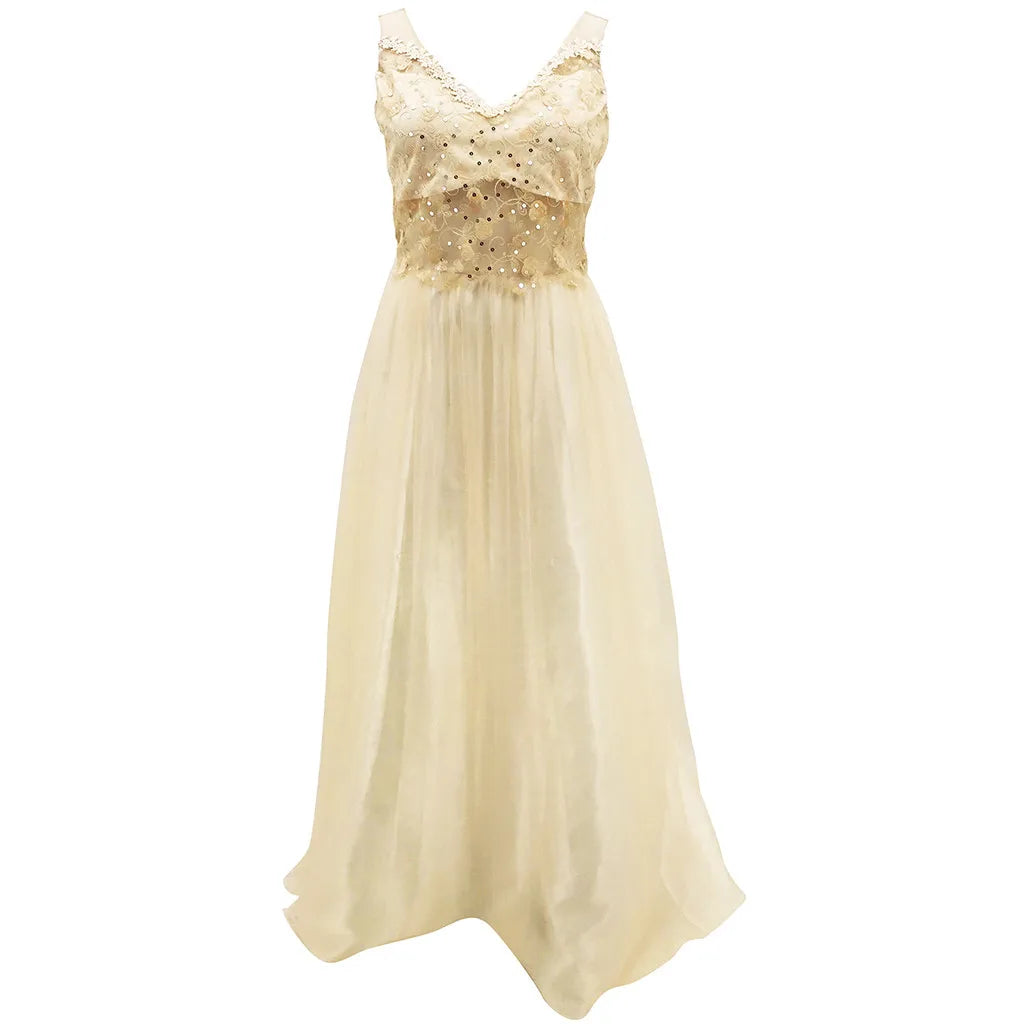 Debs Sleeveless V-Neck Dress