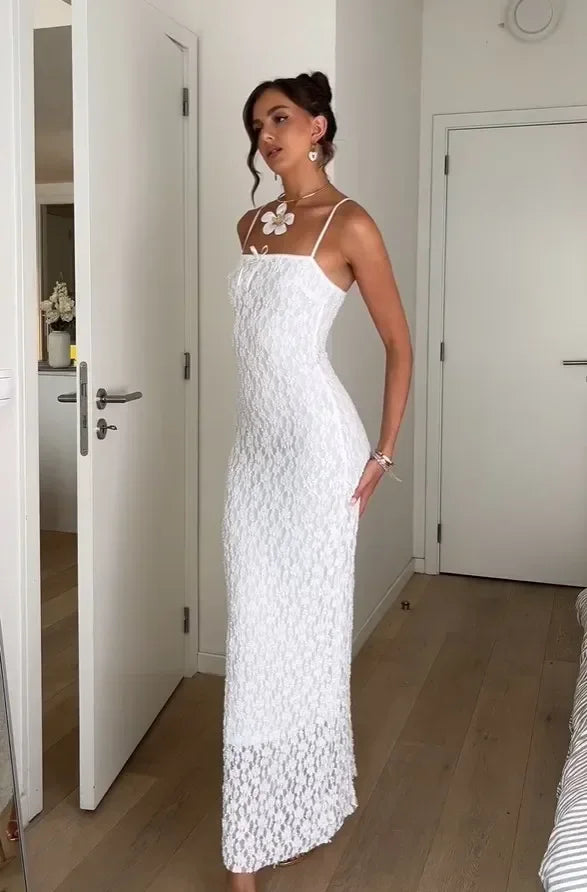 Debs Sexy Slim Lace Dress