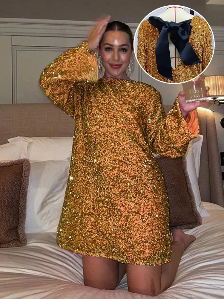 Debs Sequin Mini Dresses