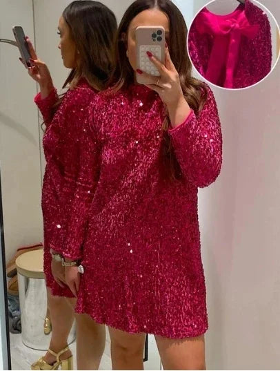 Debs Sequin Mini Dresses