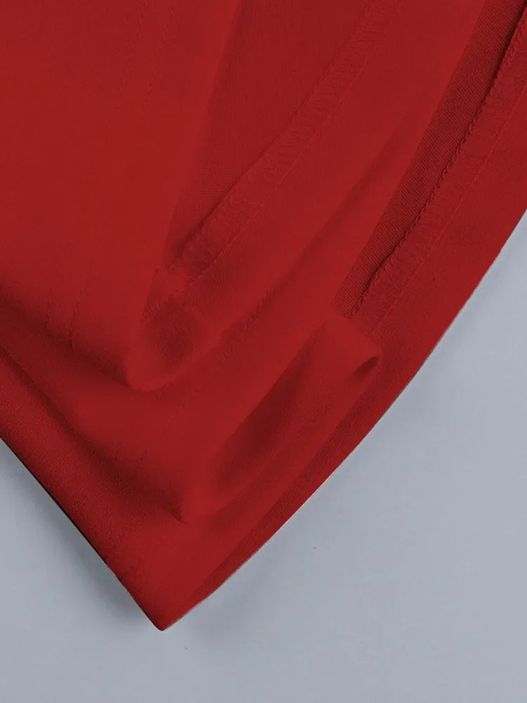Debs Unique Square Neck Mini Dresses
