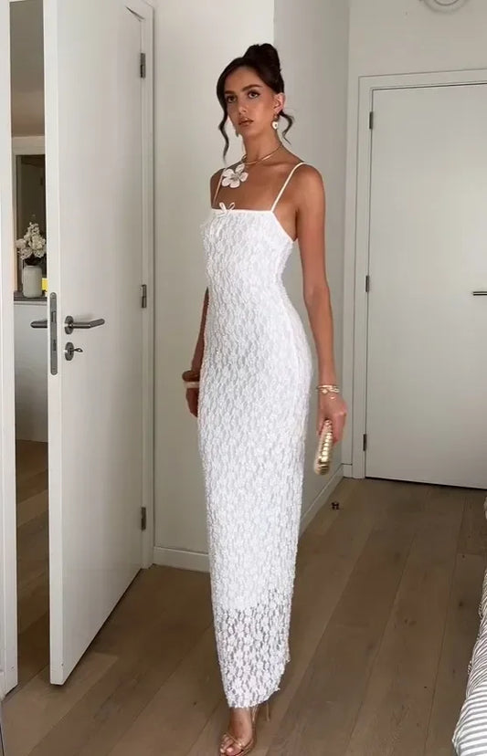 Debs Sexy Slim Lace Dress